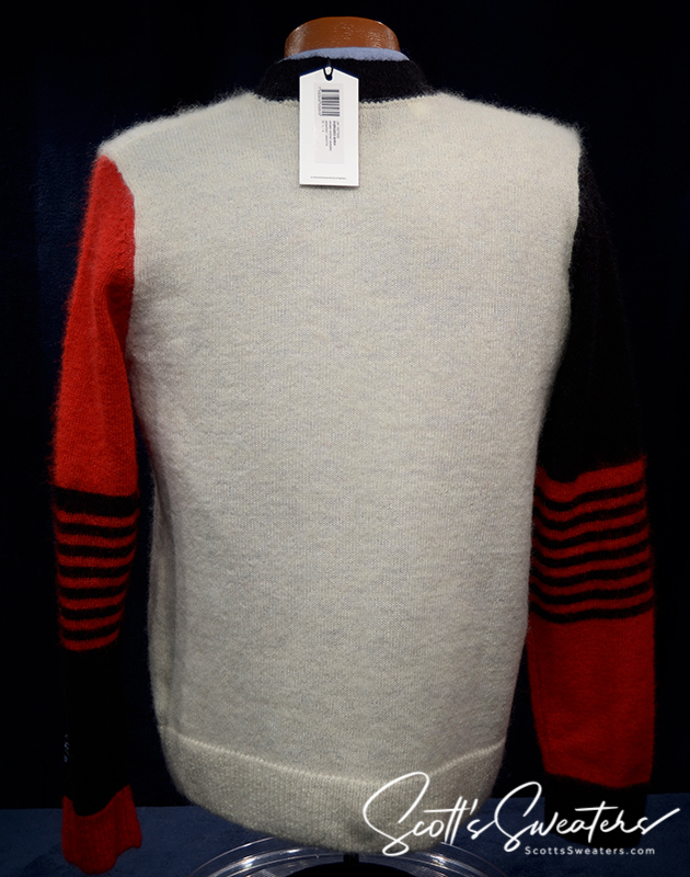 Young Men's Skateboarder Street Wear Mohair Cardigan Sweater by WeSC [#617-042]