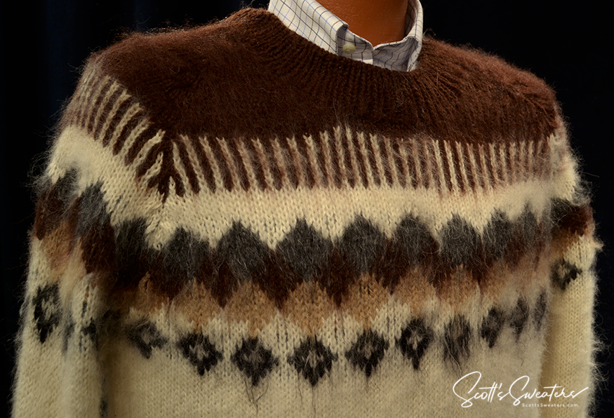 Men's Soft Alpaca Crewneck Sweater by Gamboa [#617-063]