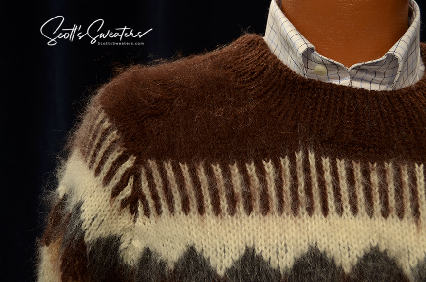 Men's Soft Alpaca Crewneck Sweater by Gamboa [#617-063]