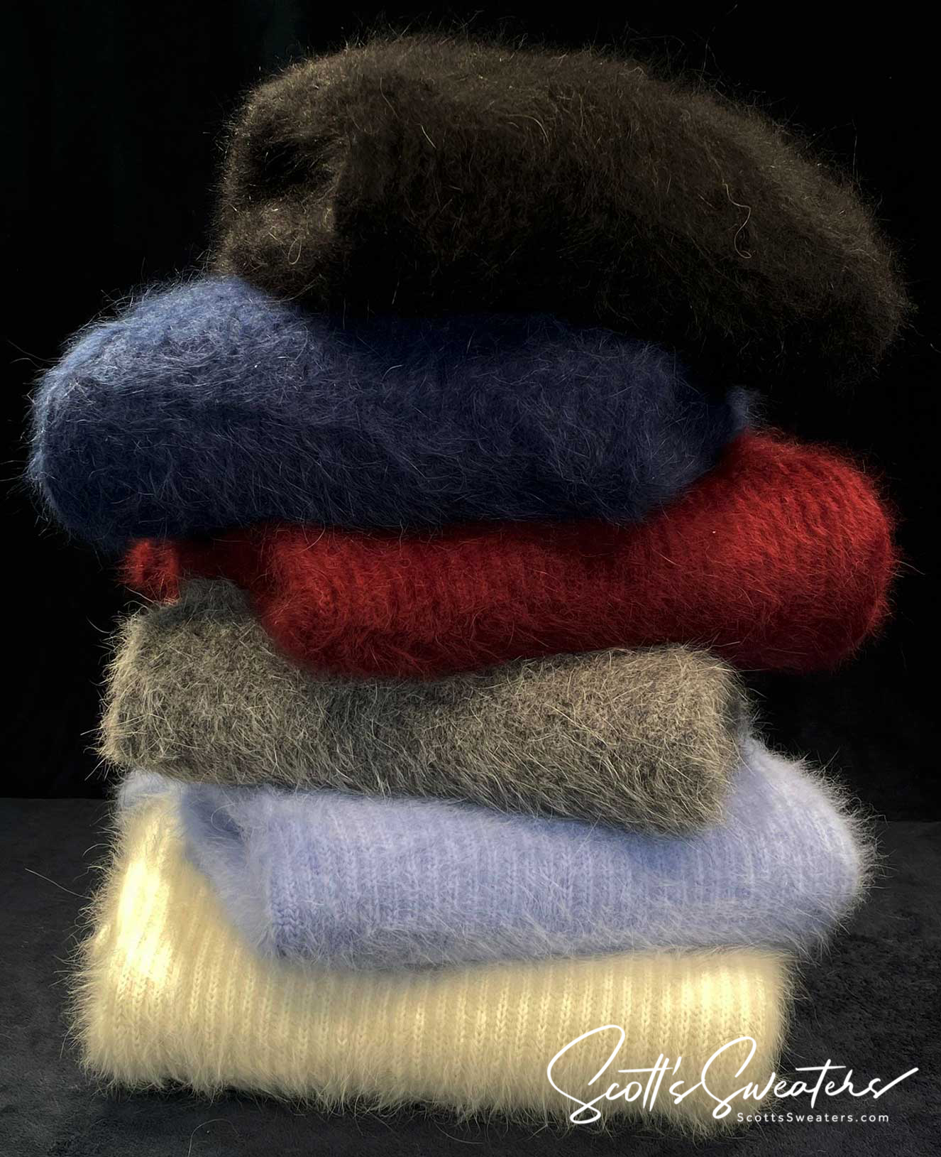 Men's Soft Luxurious Angora Sweaters [#618-021v]