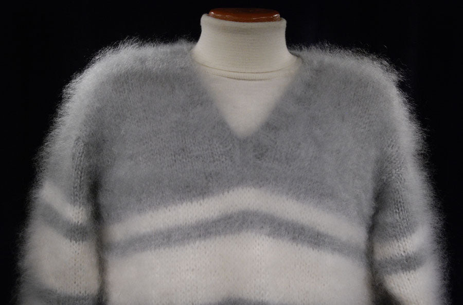 Extra soft Men's Kid Mohair Sweaters [700-013Kid]