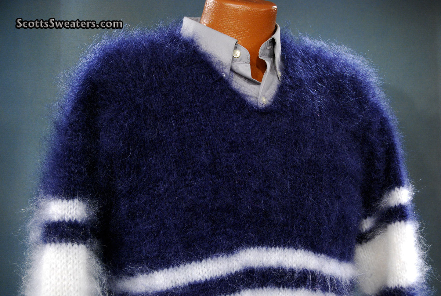 Extra soft Men's Kid Mohair Sweaters [700-013Kid]